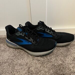 Brooks Launch 8 Black and Navy Men's Running Shoes - 12